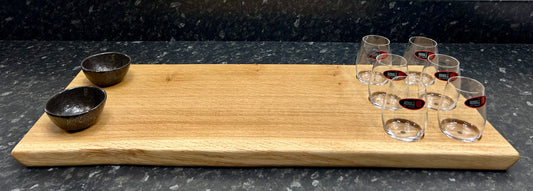 6 Glass Port / Spirit & Cheese Board (6pch-1268)