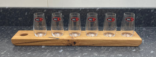 Tasting Flight with 6 Riedel Champagne Glasses (6Cp-812)