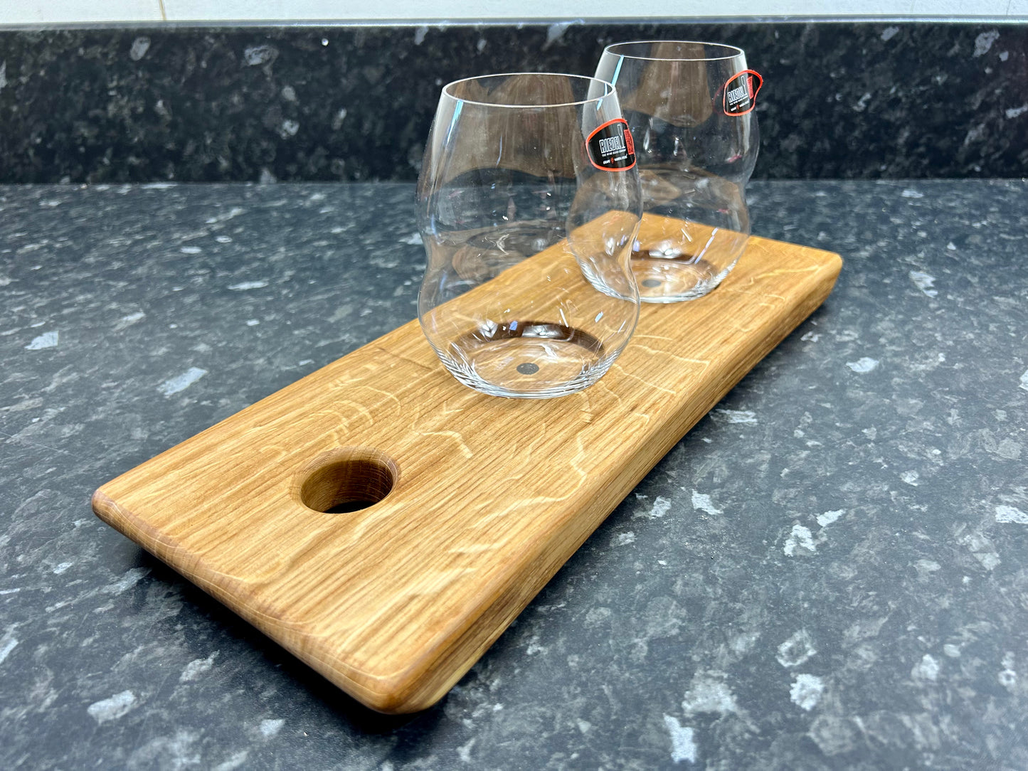 Tasting Flight with 2 Riedel Red Wine Swirl Glasses (2rw-1367)