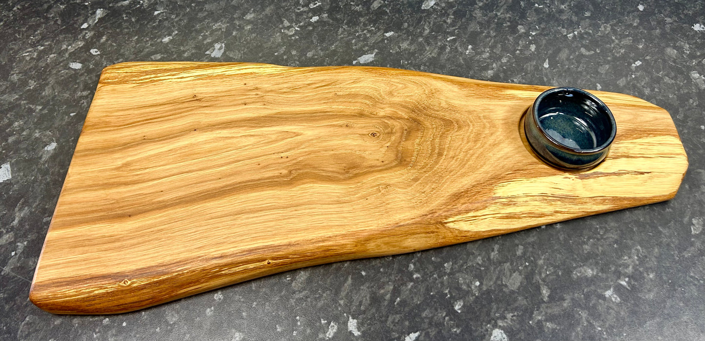 Serving Board with butter dish (Abd-1383)