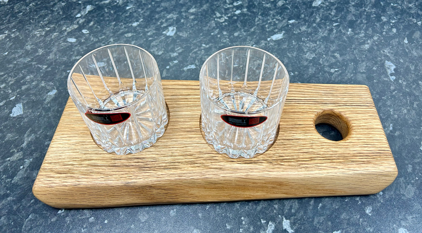 2 Crystal Tumbler Tasting Flight (2Rtm-990)