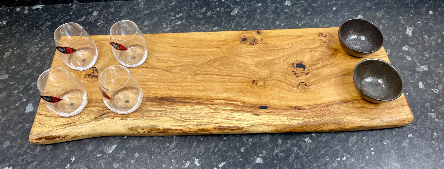 4 Glass Port / Spirit & Cheese Board (4pch-1207)