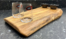 Load image into Gallery viewer, 2 Glass Port / Spirit &amp; Cheese Board (2pch-1023)
