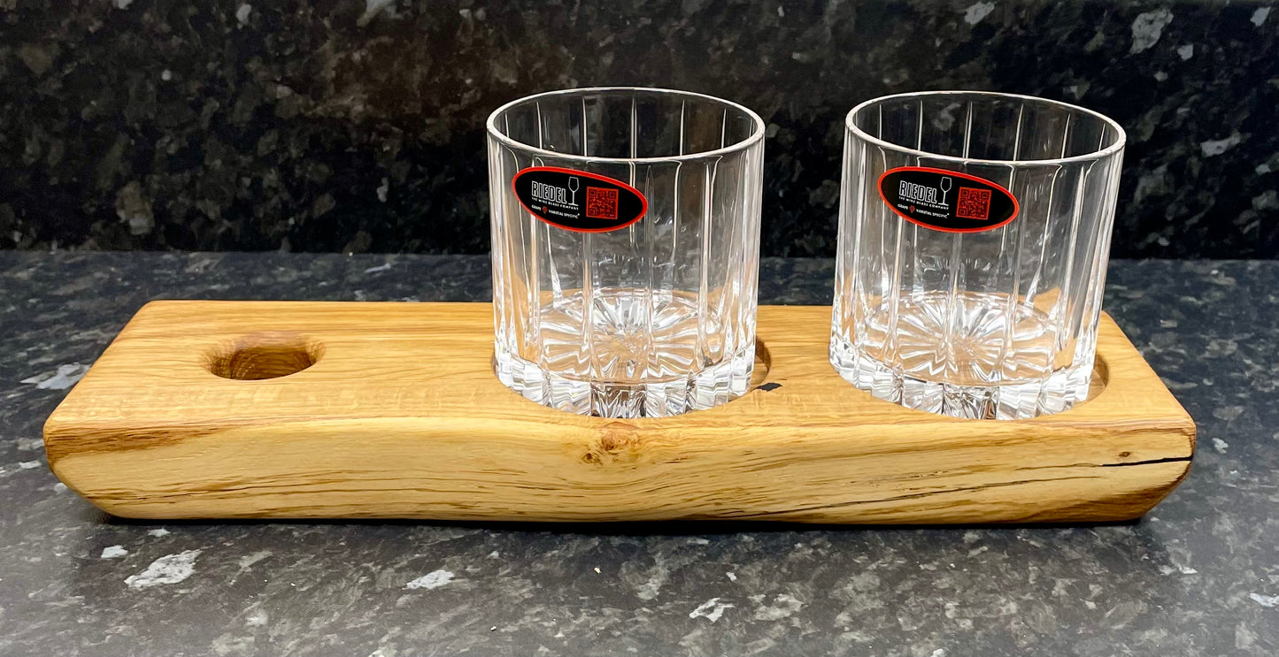 2 Crystal Tumbler Tasting Flight (2Rtm-1180)