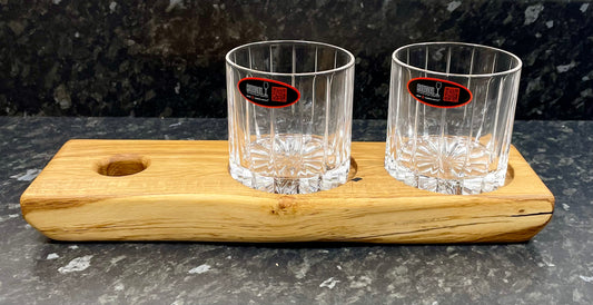 2 Crystal Tumbler Tasting Flight (2Rtm-1180)