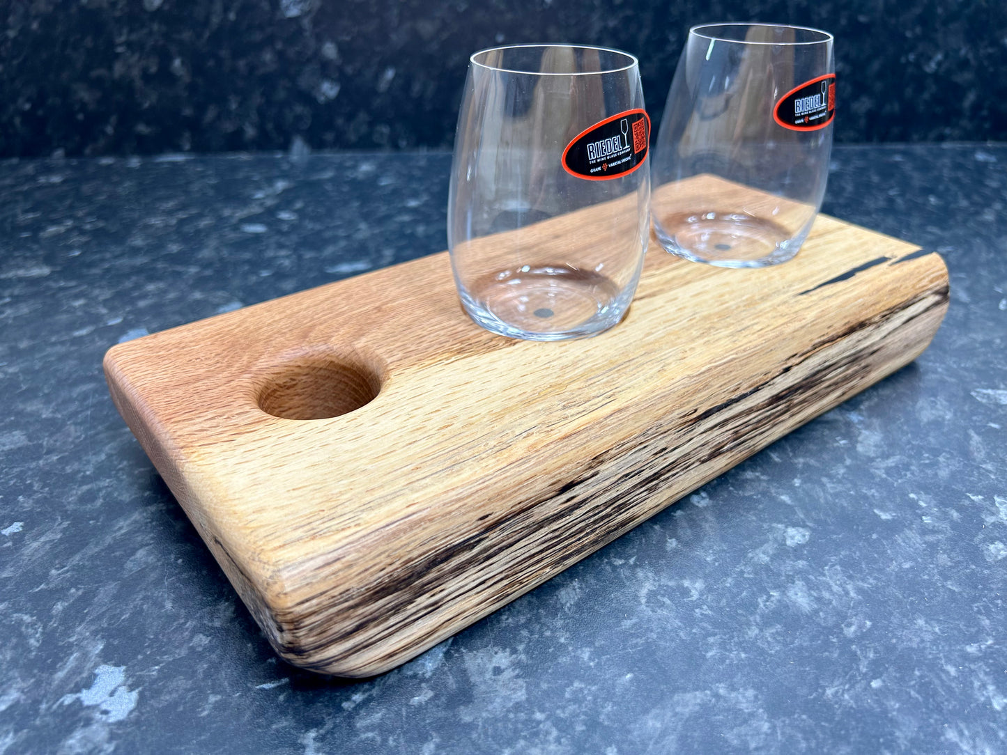Tasting Flight with 2 Riedel Port/Spirit Glasses (2Pt-1082)