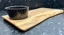 Load image into Gallery viewer, Serving Board with 12cm Oxide bowl (1Ox12-1026)
