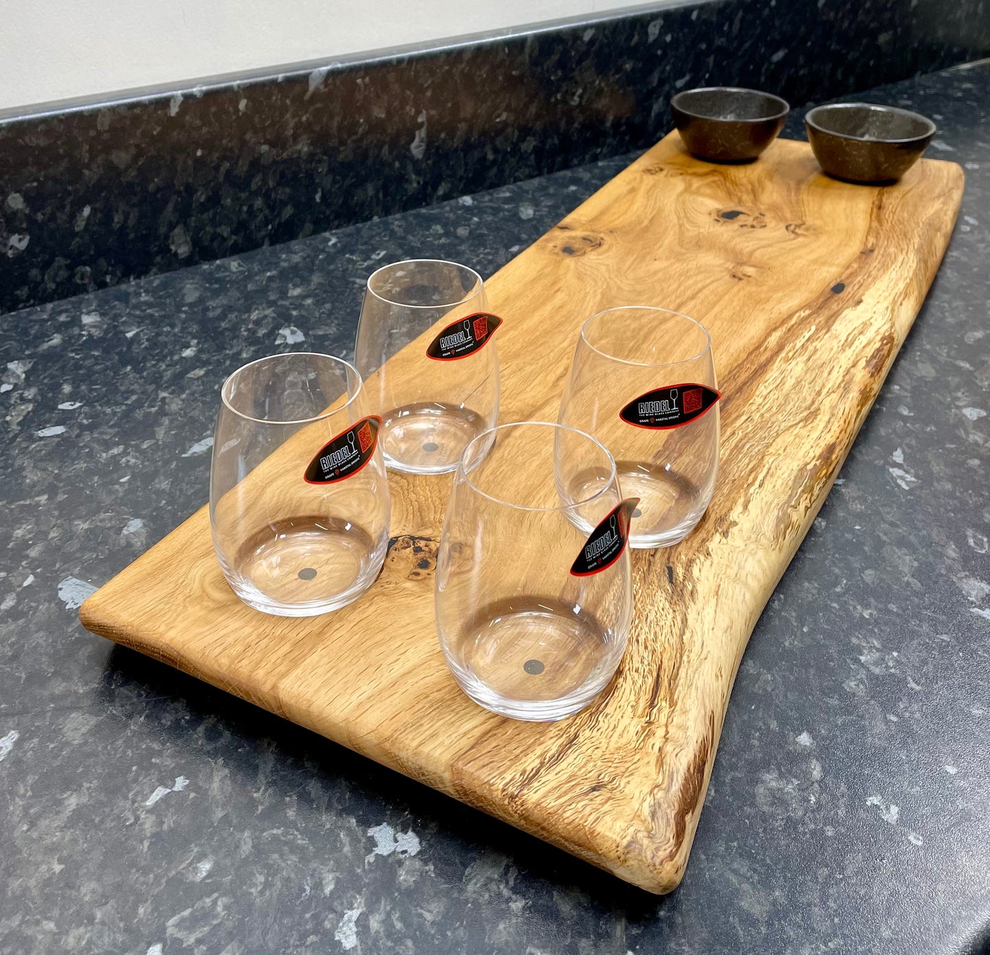 4 Glass Port / Spirit & Cheese Board (4pch-1207)