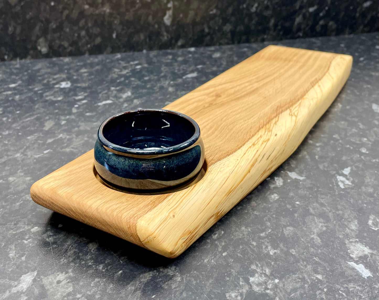Serving Board with butter dish (Abd-1185)
