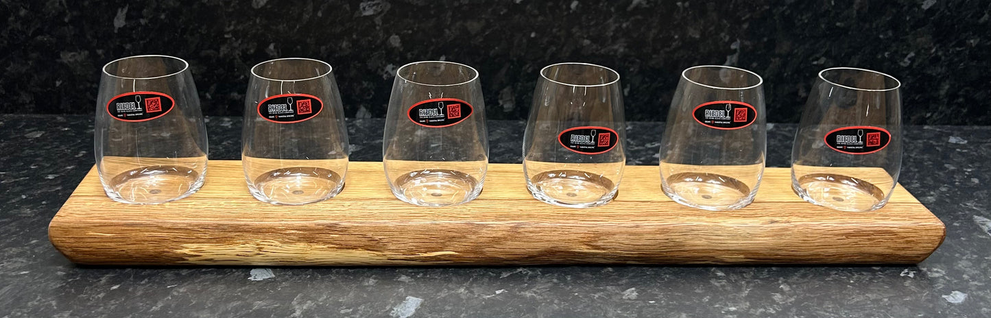Tasting Flight with 6 Riedel Port/Spirit Glasses (6Pt-677)