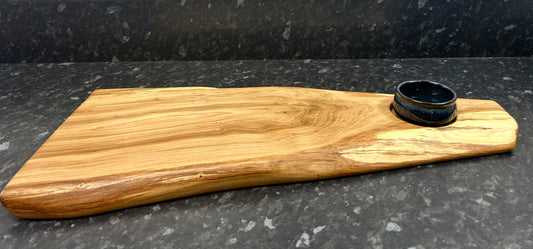 Serving Board with butter dish (Abd-1383)