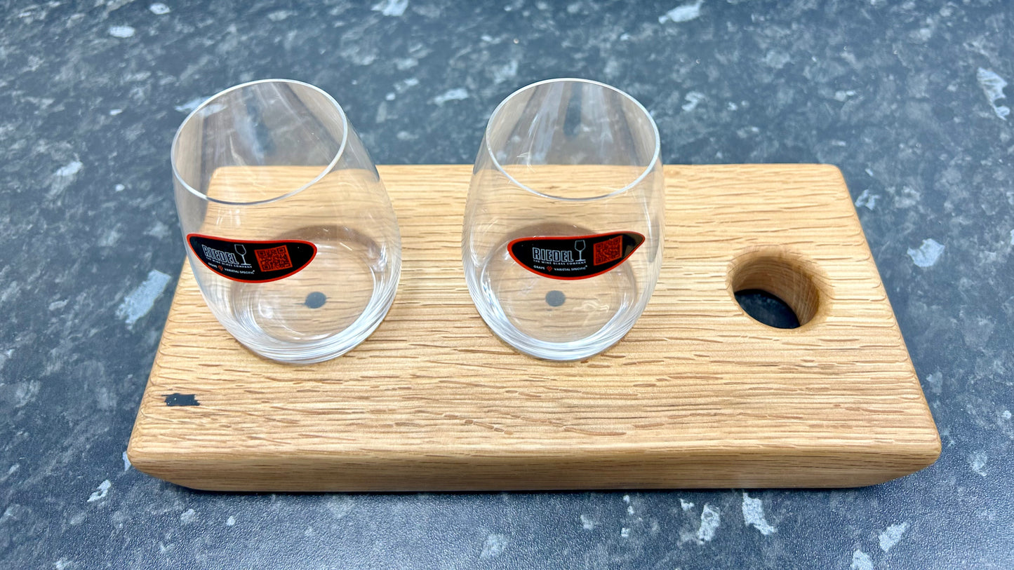 Tasting Flight with 2 Riedel Port/Spirit Glasses (2Pt-994)