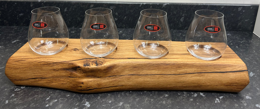 Tasting Flight with 4 Riedel Gin Glasses (4Gn-925)