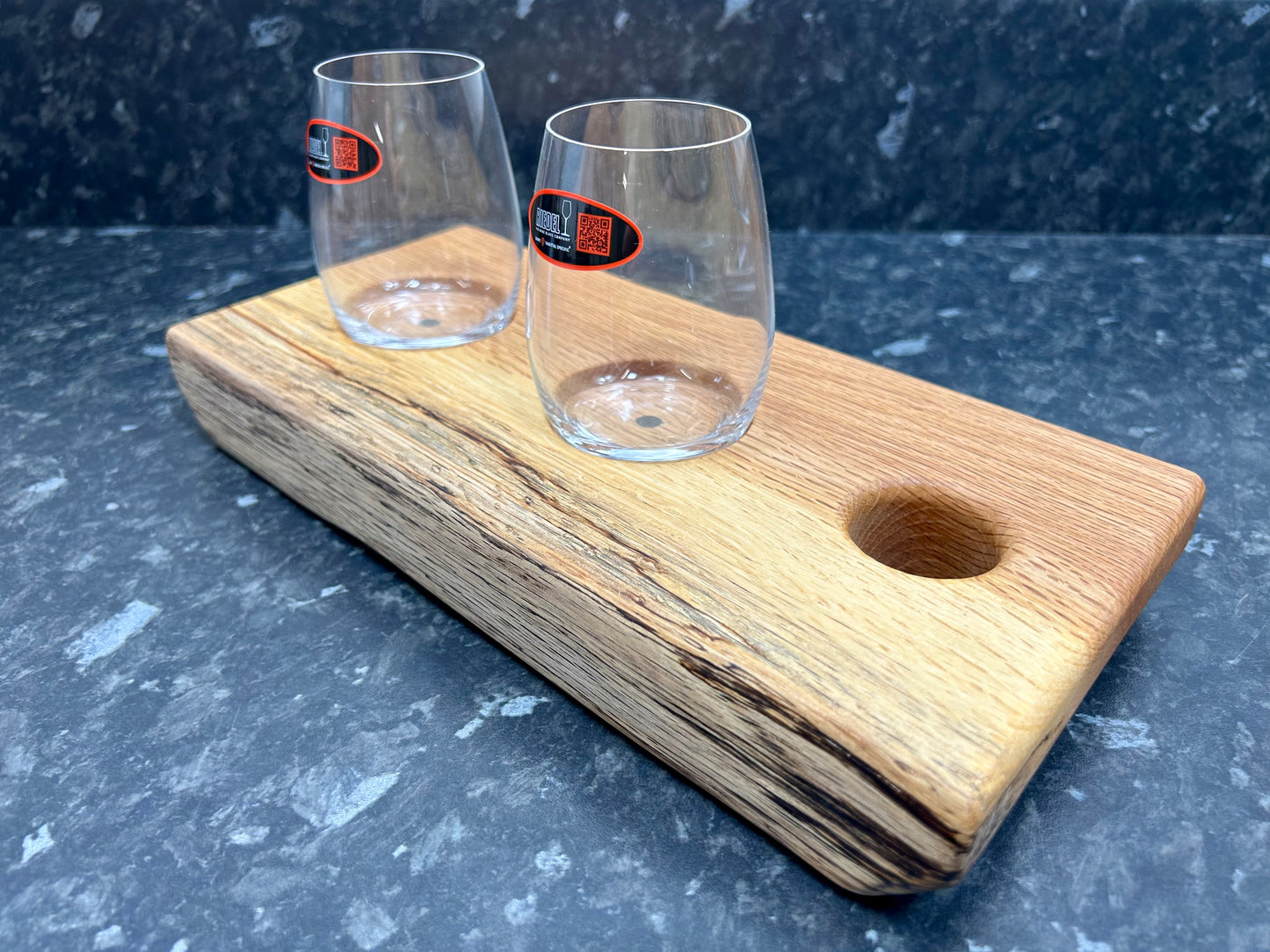 Tasting Flight with 2 Riedel Port/Spirit Glasses (2Pt-1080)
