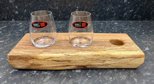 Tasting Flight with 2 Riedel Port/Spirit Glasses (2Pt-1079)
