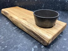Load image into Gallery viewer, Serving Board with 12cm Oxide bowl (1Ox12-948)
