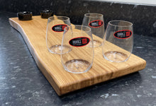 Load image into Gallery viewer, 4 Riedel Glass Port &amp; Cheese Board with Ramekins (4pch-492)

