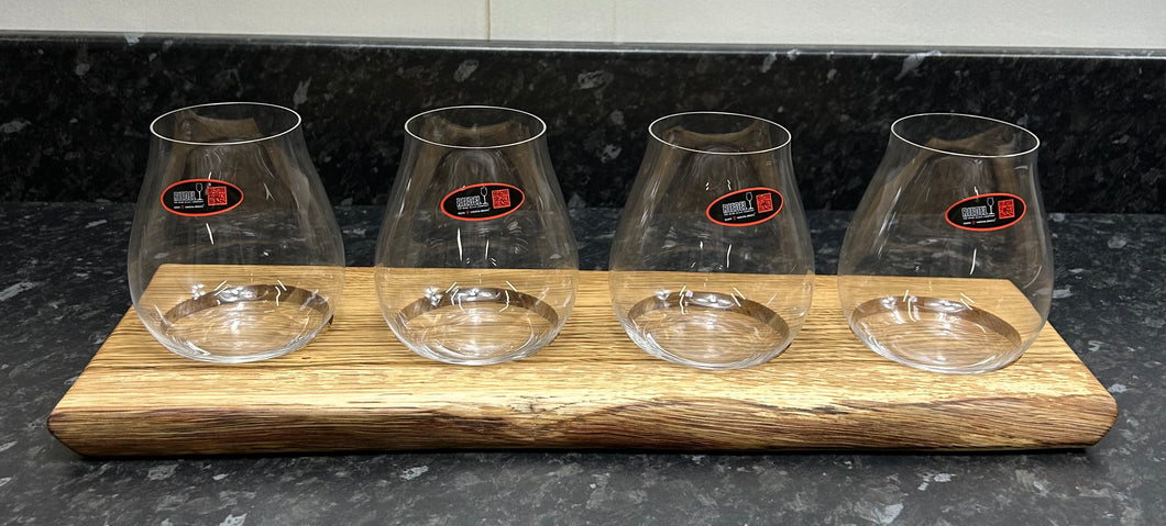Tasting Flight with 4 Riedel Gin Glasses (4Gn-663)